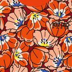 سويت شيرت بنات بالزهور باللون البرتقالى, 1, hi-res